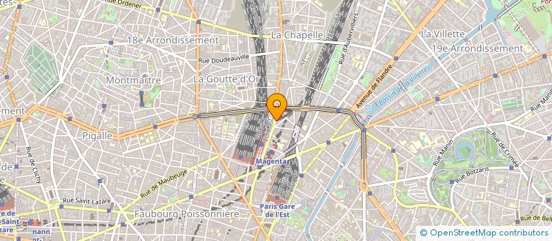 localisation de l'entreprise SYND.COPR. 220 RUE DU FAUBOURG  ST DENIS  PARIS