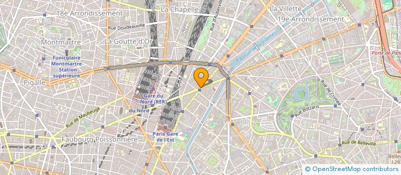 localisation de l'entreprise SYND.COPR. 223 RUE LA FAYETTE   75010 PA  PARIS