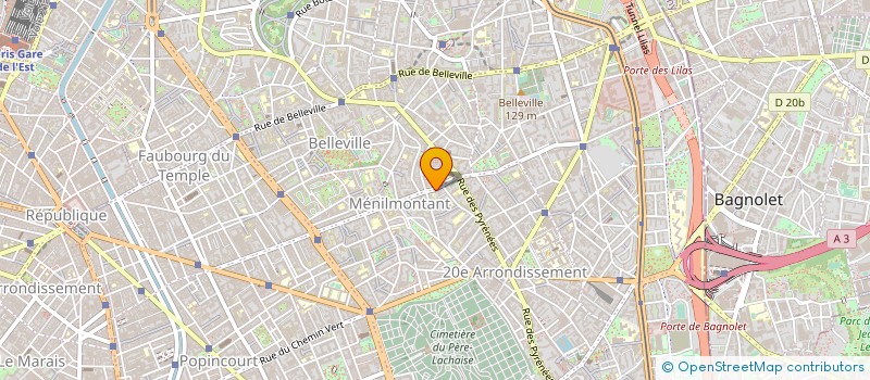 localisation de l'entreprise SYND COPR 227 AV DAUMESNIL PARIS 12  PARIS