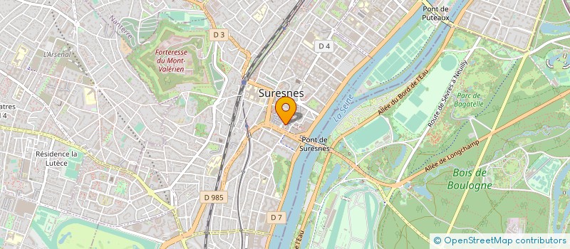 localisation de l'entreprise SYND COPR 23 -43 RUE BROCA à SURESNES