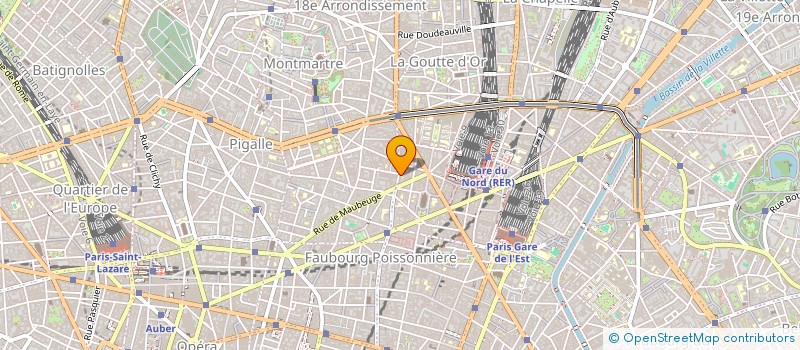 localisation de l'entreprise SYND.COPR. 23 AV. DE ST QUENTIN 75010 PA  PARIS