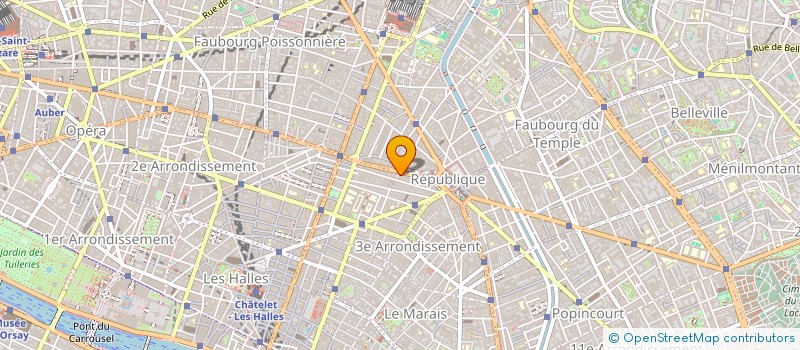 localisation de l'entreprise SYND.COPR. 23 BD ST MARTIN 75003 PARIS R  PARIS