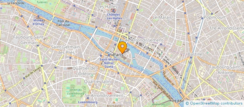 localisation de l'entreprise SYND COPR 23 R D ARCOLE 75104  PARIS