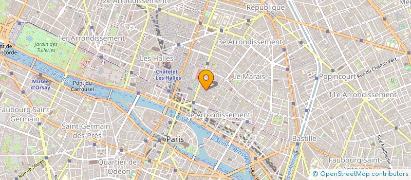 localisation de l'entreprise SYND.COPR. 23 R DU TEMPLE 75004 PARIS RE  PARIS