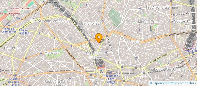 localisation de l'entreprise SYND.COPR. 23 RUE DE TURIN      75008 PA  PARIS