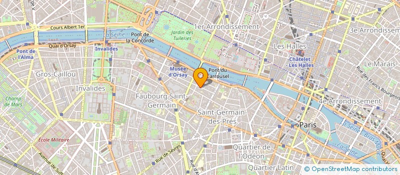 localisation de l'entreprise SYND.COPR. 23 RUE DE VERNEUIL   75007 PA  PARIS