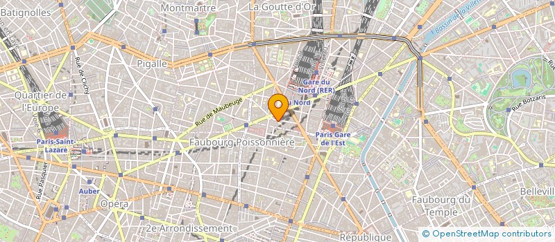 localisation de l'entreprise SYND.COPR. 23 RUE DES PETITS HOTELS 7501  PARIS