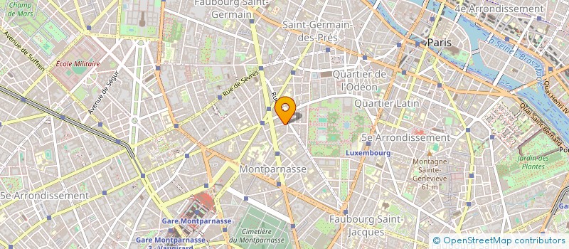 localisation de l'entreprise SYND COPR 23 RUE FLEURUS 75006 PARIS  PARIS