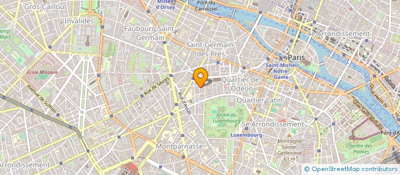 localisation de l'entreprise SYND.COPR. 23 RUE MADAME 75006  PARIS RE  PARIS