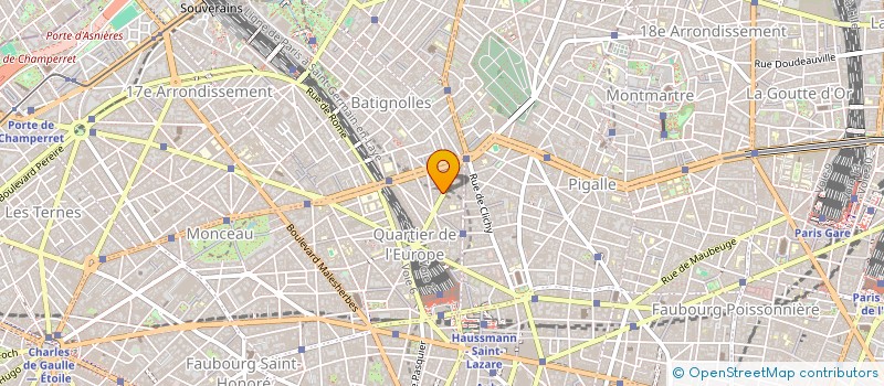 localisation de l'entreprise SYND.COPR. 23 RUE ST PETERSBOURG 75008 P  PARIS