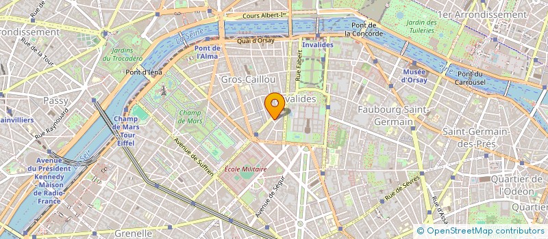 localisation de l'entreprise SYND.COPR. 23 RUE ST SULPICE    75006 PA  PARIS