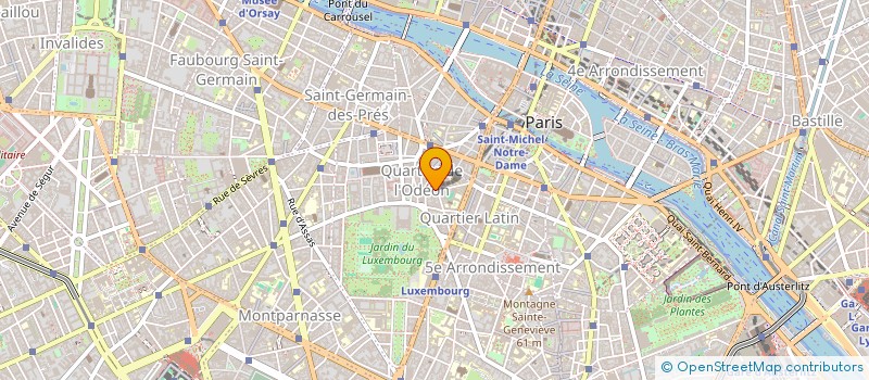 localisation de l'entreprise SYND COPR 24 A 26 RUE RACINE 75006 PARIS  PARIS
