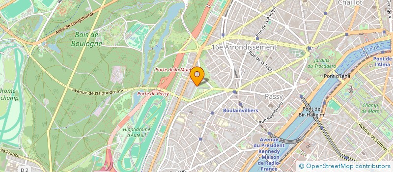 localisation de l'entreprise SYND.COPR. 24 AV RAPHAEL 75016  PARIS RE  PARIS