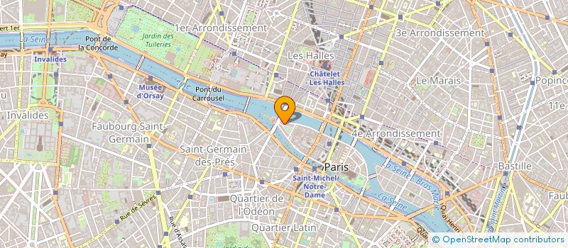 localisation de l'entreprise SYND.COPR. 24 PL DAUPHINE 75001 PARIS RE  PARIS