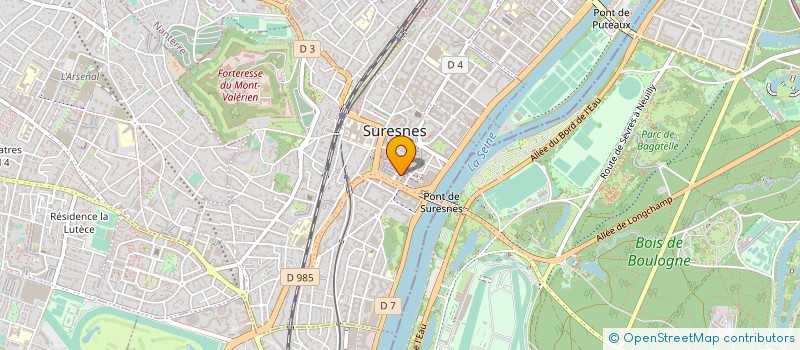 localisation de l'entreprise SYND COPR 24 R JACQUES DECOUR à SURESNES