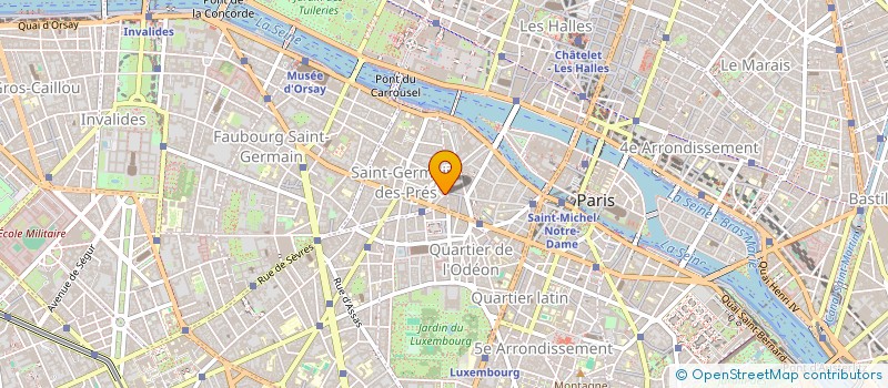 localisation de l'entreprise SYND COPR 24 RUE DE BUCI 75006 PARIS  PARIS