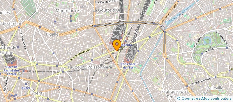 localisation de l'entreprise SYND.COPR. 24 RUE DES MARRONNIERS PARIS  PARIS