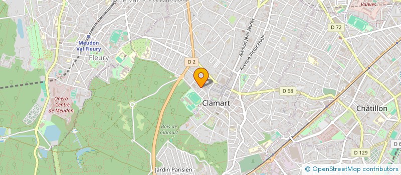 localisation de l'entreprise SYND.COPR. 24 RUE DUFFAUT 92 CLAMART à CLAMART