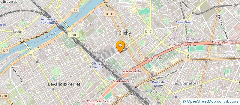 localisation de l'entreprise SYND.COPR. 24 RUE HENRI BARBUSSE 92  CLI  CLICHY