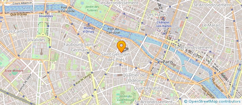 localisation de l'entreprise SYND COPR 24 RUE JACOB 75006 PARIS  PARIS