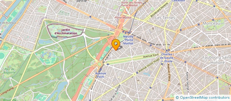 localisation de l'entreprise SYND COPR 24 RUE LALO 75016  PARIS