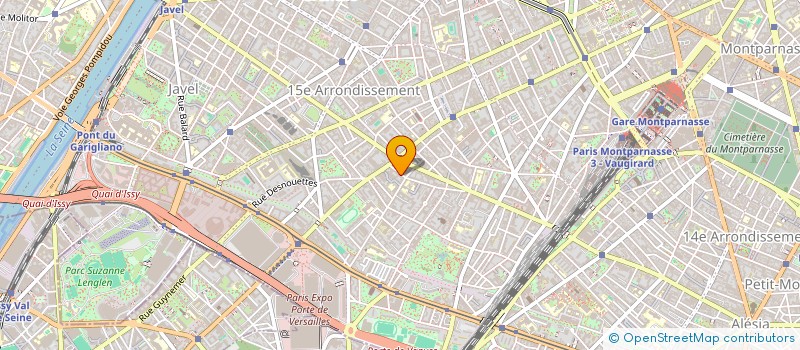 localisation de l'entreprise SYND.COPR. 24 RUE OLIVIER DE SERRES PARI  PARIS