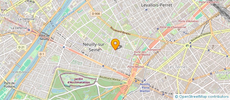 localisation de l'entreprise SYND COPR 24 VILLA DU ROULE à NEUILLY-SUR-SEINE