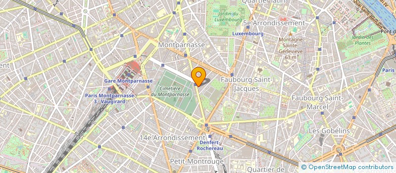 localisation de l'entreprise SYND.COPR. 243 BD RASPAIL 75014 PARIS RE  PARIS