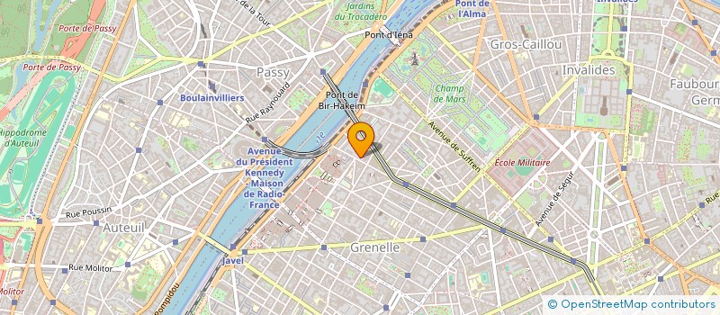 localisation de l'entreprise SYND.COPR. 25-29 RUE DU DOCTEUR FINLAY 7  PARIS