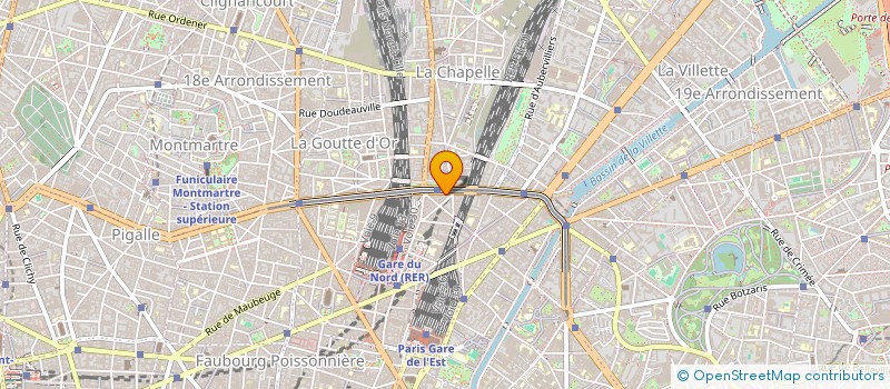 localisation de l'entreprise SYND.COPR. 25 BD DE LA CHAPELLE 75010 PA  PARIS