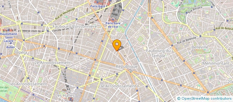 localisation de l'entreprise SYND COPR 25 BD MAGENTA 75010 PARIS  PARIS
