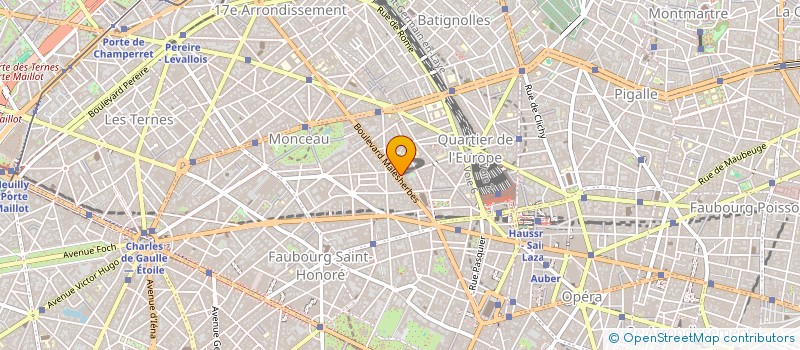 localisation de l'entreprise SYND.COPR. 25 R BOURSAULT 75017 PARIS RE  PARIS