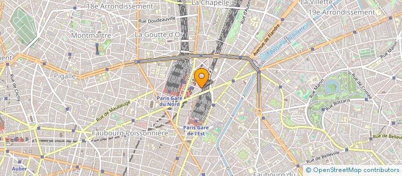 localisation de l'entreprise SYND.COPR. 25 RUE DE L AQUEDUC  75010 PA  PARIS