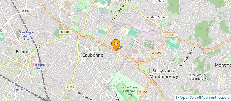localisation de l'entreprise SYND.COPR. 25 RUE MONGE 75005 PARIS REP à EAUBONNE
