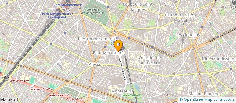 localisation de l'entreprise SYND COPR 253 BD RASPAIL 75014  PARIS