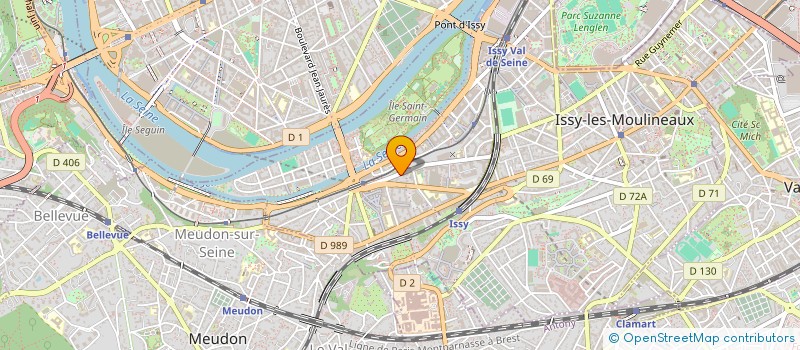 localisation de l'entreprise SYND COPR 255 R J J ROUSSEAU 92 ISSY à ISSY-LES-MOULINEAUX