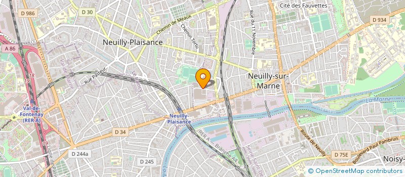 localisation de l'entreprise SYND COPR 26 28 AVE FRANCOIS MAURIAC à NEUILLY-SUR-MARNE