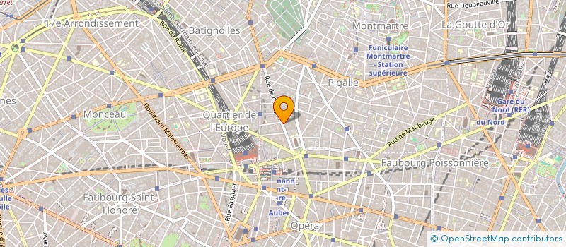 localisation de l'entreprise SYND.COPR. 26-28 RUE DE CLICHY  75009 PA  PARIS