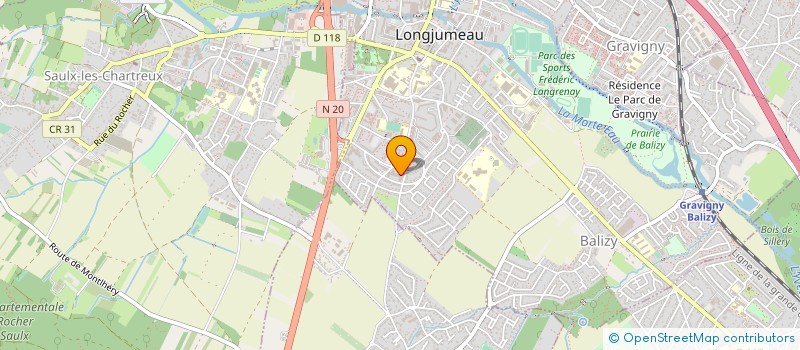 localisation de l'entreprise SYND.COPR. 26 BD DU DOCTEUR CATHELIN 91 à LONGJUMEAU