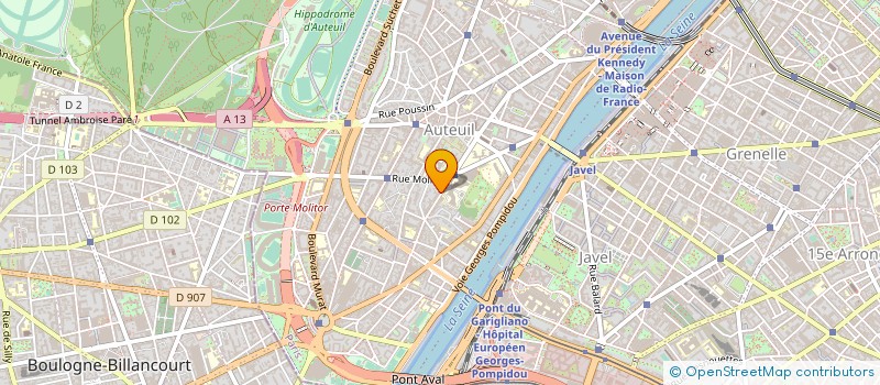 localisation de l'entreprise SYND.COPR. 26 R CHARDON LAGACHE 75016 PA  PARIS