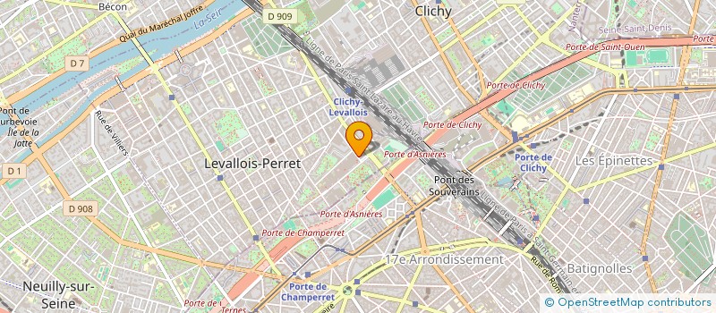 localisation de l'entreprise SYND COPR 26 RUE DEGUINGAND 92 LEVALLOIS PERRET à LEVALLOIS-PERRET