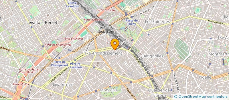 localisation de l'entreprise SYND.COPR. 26 RUE DU PRINTEMPS  75017 PA  PARIS