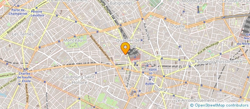 localisation de l'entreprise SYND.COPR. 26 RUE FRANCOIS 1ER  92 VANVE  PARIS