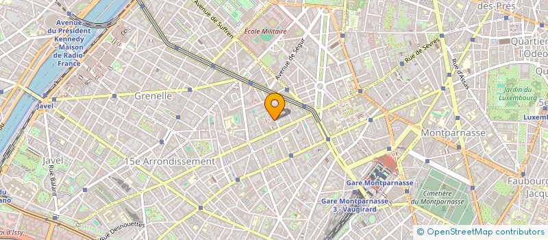 localisation de l'entreprise SYND.COPR. 268 BD RASPAIL 75014 PARIS RE  PARIS