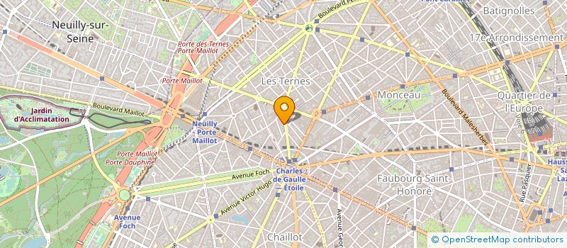 localisation de l'entreprise SYND.COPR. 27 AV MAC MAHON      75017 PA  PARIS