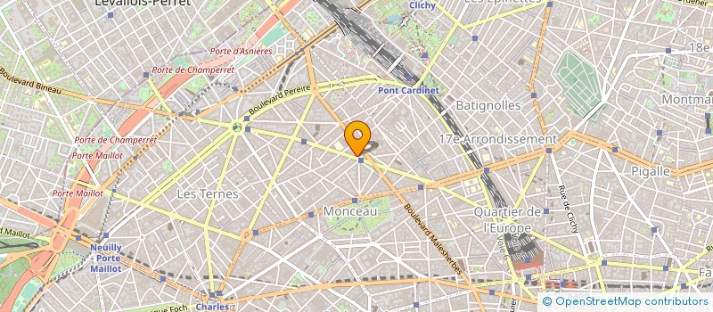 localisation de l'entreprise SYND COPR 27 RUE CARDINET  PARIS
