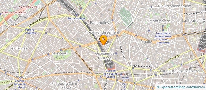 localisation de l'entreprise SYND.COPR. 27 RUE DE BERNE 75008 PARIS R  PARIS