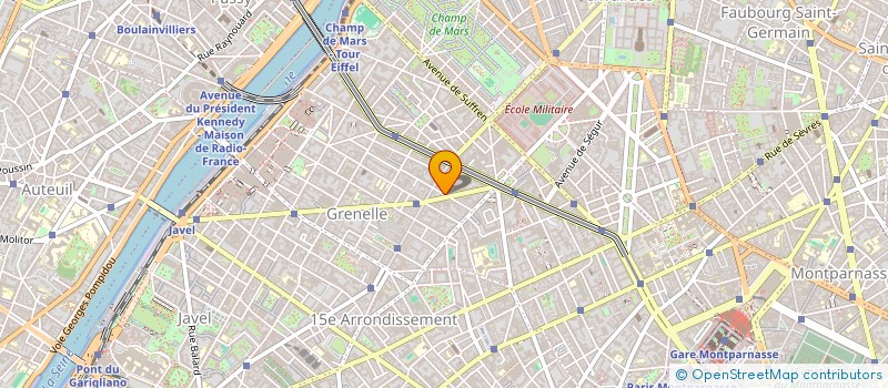 localisation de l'entreprise SYND.COPR. 27 RUE DE LOURMEL PARIS 15 RE  PARIS