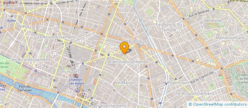 localisation de l'entreprise SYND COPR 27 RUE DE PASSY  PARIS