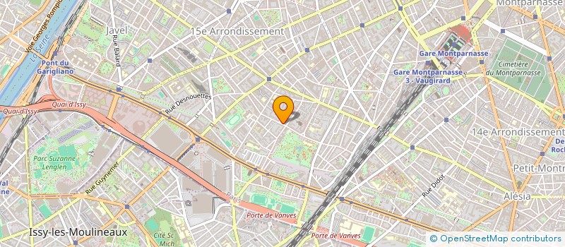 localisation de l'entreprise SYND.COPR. 27 RUE DES MORILLONS 75015 PA  PARIS